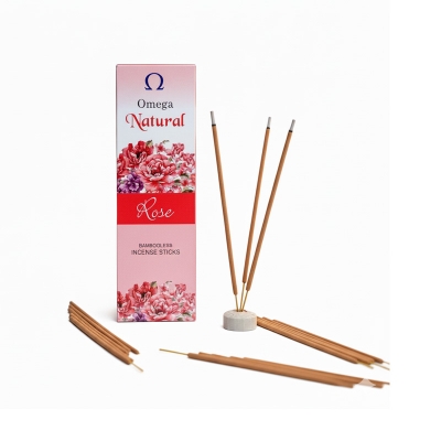 Picture of Natural Rose Bambooless Incense Sticks 1box(80-100pcs)