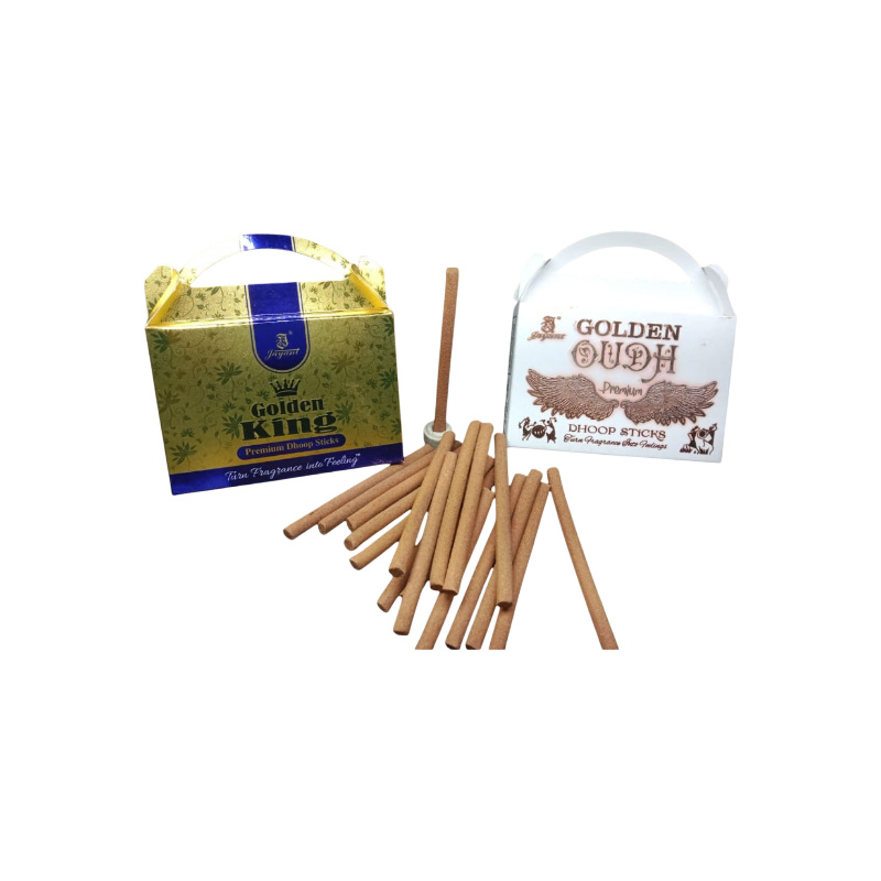 Picture of Jayant Golden King  &  Golden King  Dhoop Incense Sticks Agarbatti COMBO