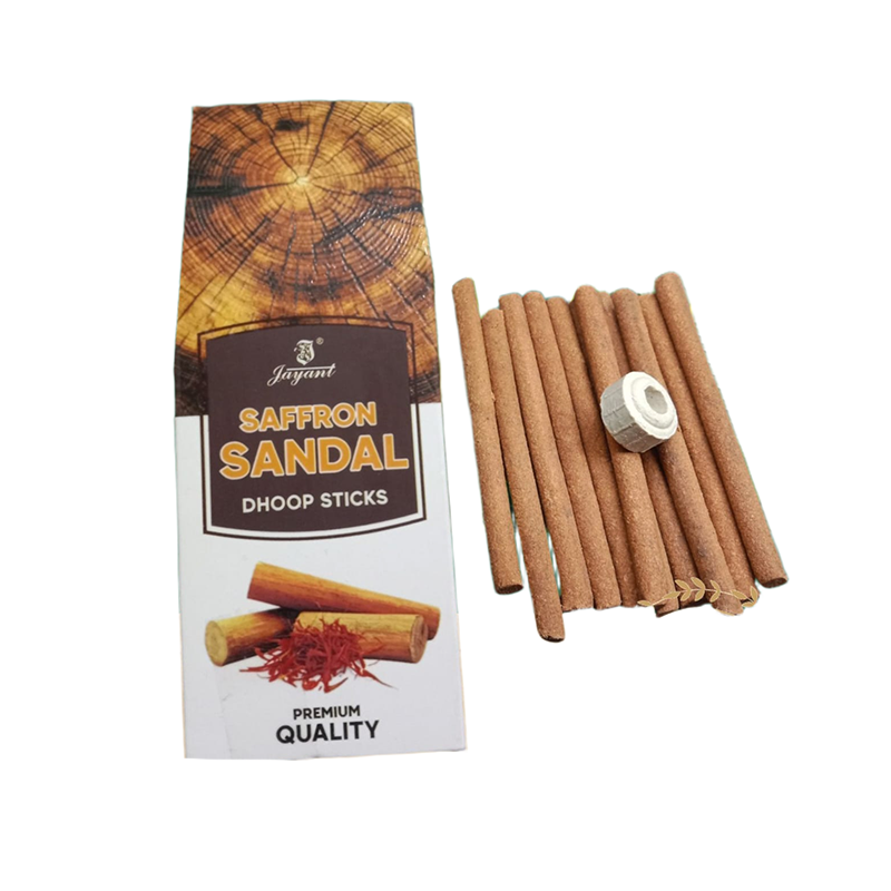 Picture of Jayant Saffron Sandal Premium Aromatic Dhoop Sticks