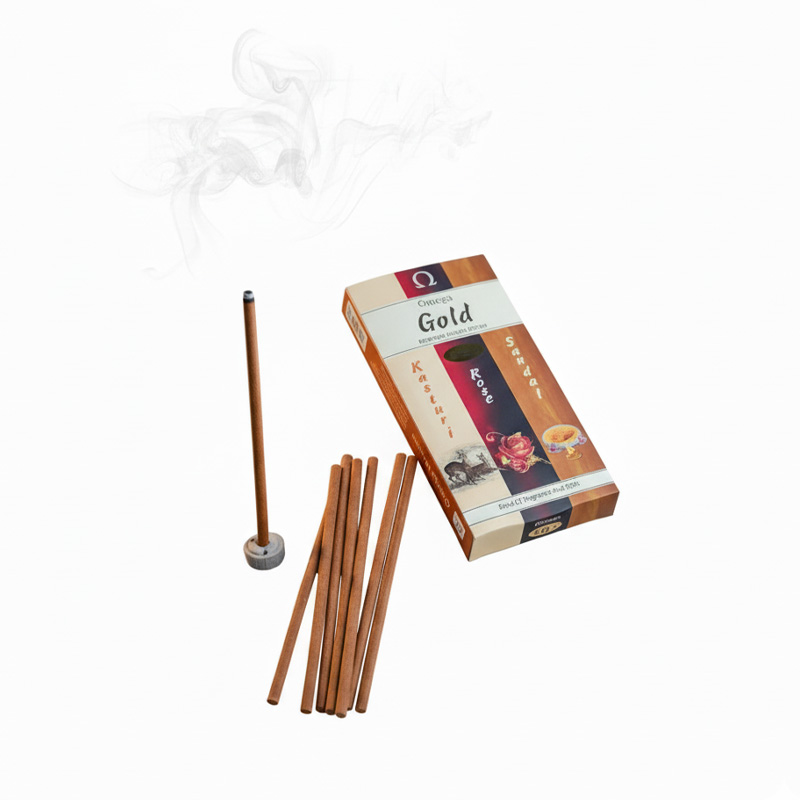 Picture of Omega Gold 3 in 1 Bambooless Dhoop Sticks