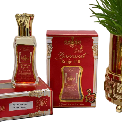 Picture of Almas Barcarat Rouje 540 25ml Roll-on Attar