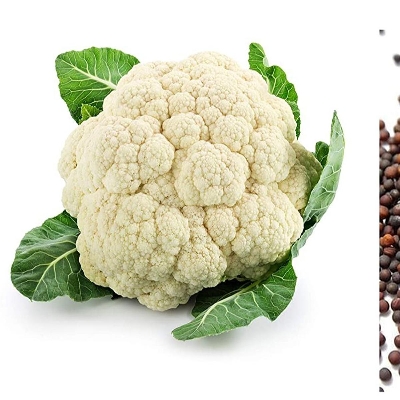 Picture of Hybrid Cauliflower Seeds - 30 Pcs ( ফুলকপি বীজ )