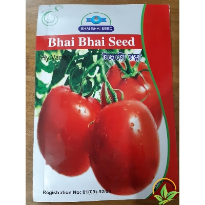 Picture of Hybrid Tomato Seeds for Home Garden ( বারমাসি টমেটো বীজ )-INTAKE PACKET
