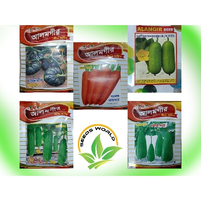 Picture of Vegetable Seeds Combo Pack-(Intact pack) ৫ রকমের সবজি বীজ