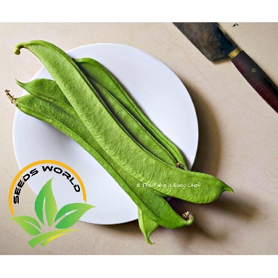 Picture of Sword Beans (Mow Sim) Traditional Seed-5 Seeds packet