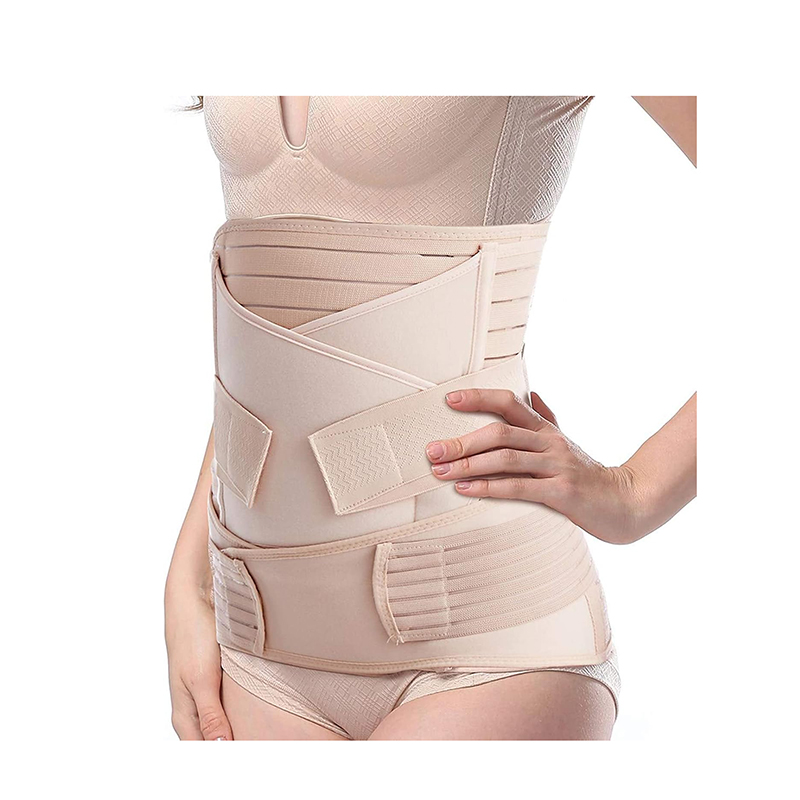 Picture of Postpartum Belly Belt 3 in 1 Body Shapewear Postpartum Recovery Belly Pelvis Wrap Breathable Postpartum Belt