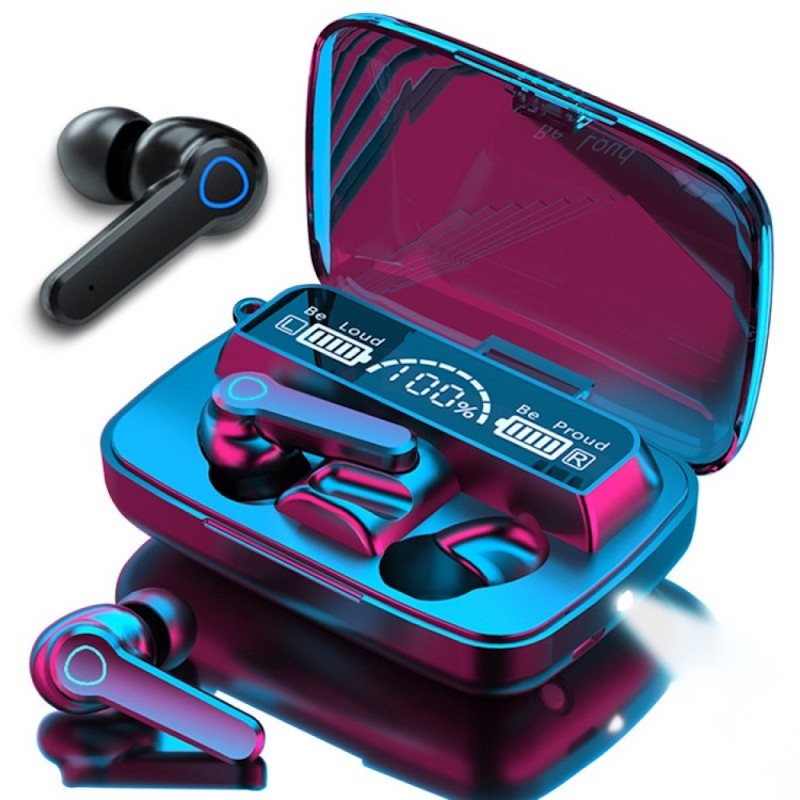 Picture of M19 TWS Wireless Bluetooth Earbuds - Featuring Touch Control, HD Mirror, and the Latest Updates for Enhanced Performance by Alpha Technology 02