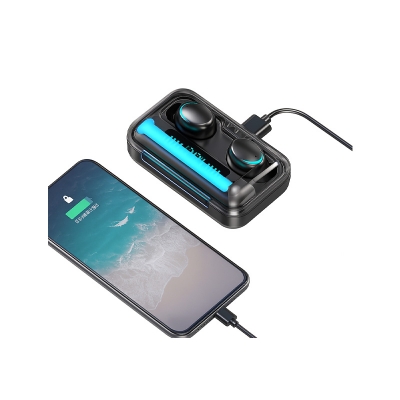 Picture of F9 Pro Tws Bluetooth Earphones 2200Mah Charging Box Wireless Headphone Fone 9D Stereo Sports Waterproof Earbuds Headset With Microphone - Bluetooth Earbud -