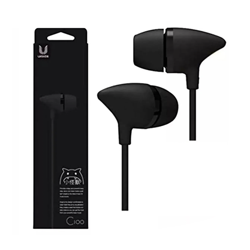 Picture of UiiSii C100 In-ear Earphone with MIC - Black By Alpha 05