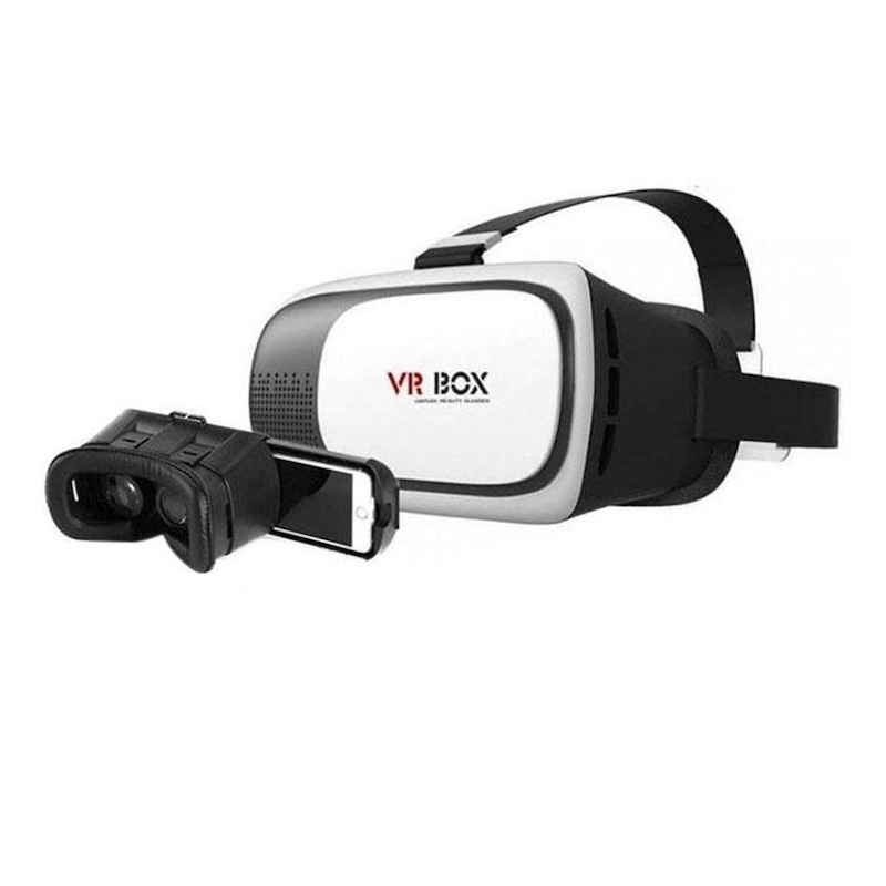 Picture of VR BOX 2.0 Virtual Reality 3D Glasses - White and Black by Alpha Technology