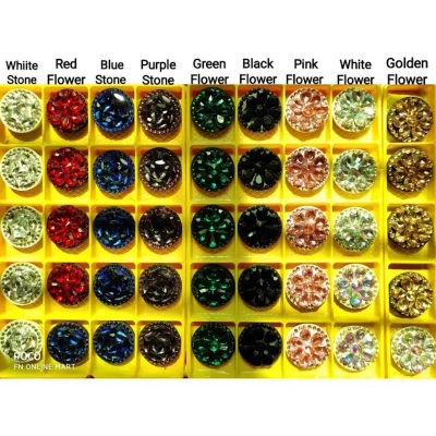 Picture of Pop Up Socket With Stone & Glitter Mobile Phone Pop Socket By Alpha