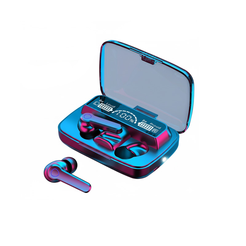 Picture of M19 Earbuds TWS Earphone Intelligente Touch Control Wireless Bluetooth Headphones Waterproof LED Display With Microphone