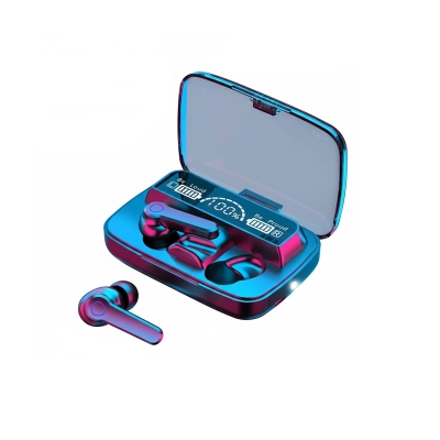 Picture of M19 Earbuds TWS Earphone Intelligente Touch Control Wireless Bluetooth Headphones Waterproof LED Display With Microphone