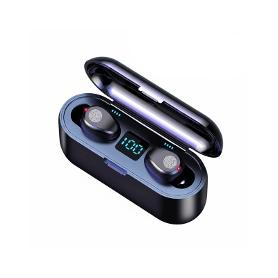 Picture of F9 Bluetooth Earphone V5.0 Tws Wireless Earphone Led Display