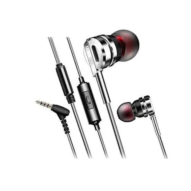 Picture of QKZ DM9 Zinc Alloy HiFi Headhone BASS Earbuds Metal Headphone