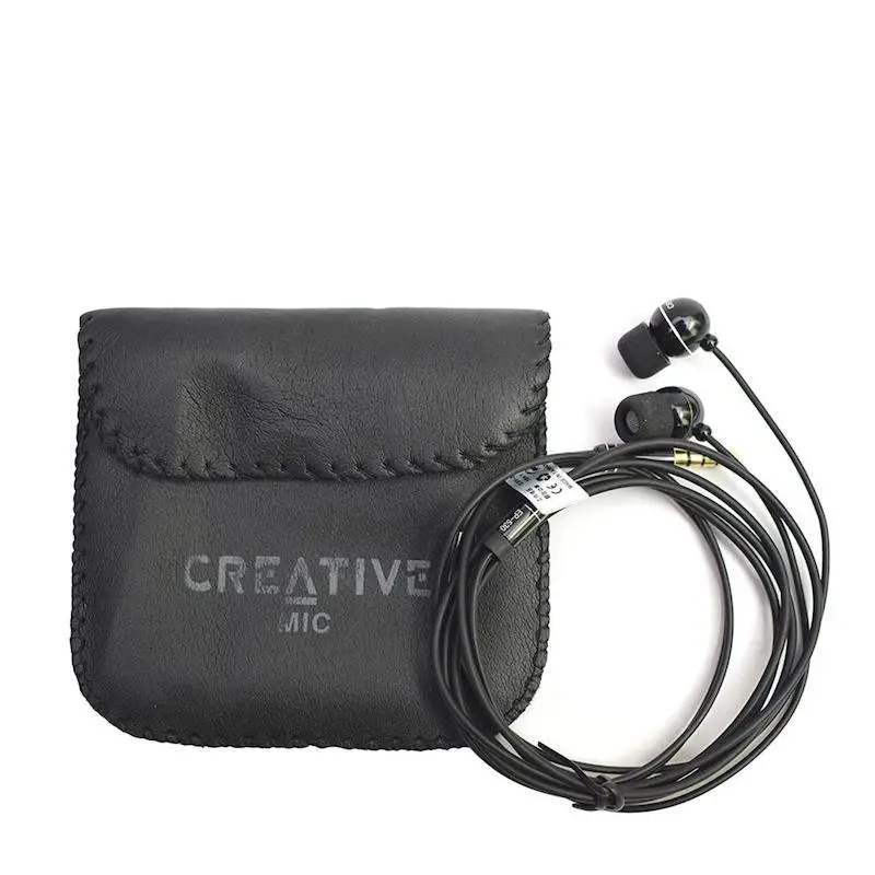 Picture of Creative High Base Audio Earphone-Black with Pouch EP-530
