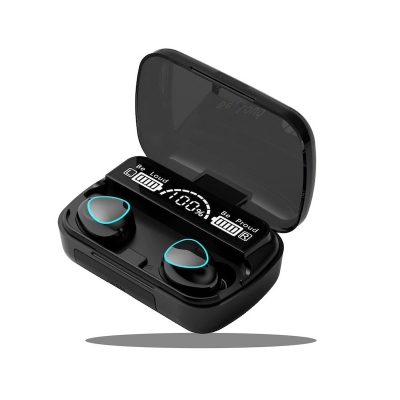 Picture of M10 tws Wireless Earphone Touch Bluetooth Earplug In Ear Stereo Sport Headsets Digital Display Black Good If With No Reduction Headphones by Alpha
