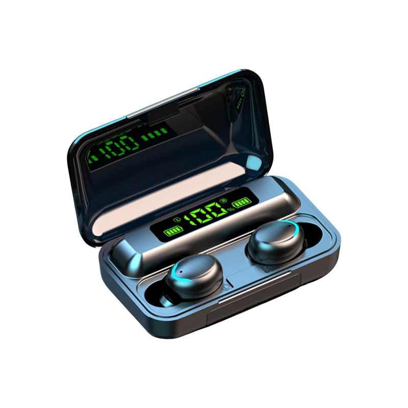 Picture of F9 Pro new tws wireless bluetooth headset business sports earbuds digital display touch by Alpha