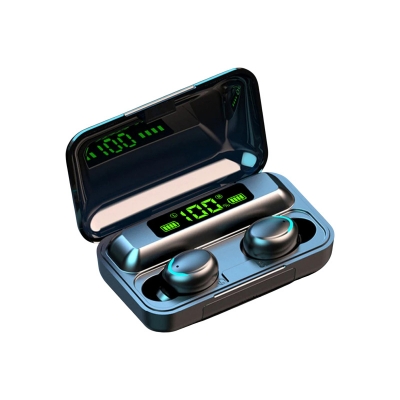 Picture of F9 Pro new tws wireless bluetooth headset business sports earbuds digital display touch by Alpha