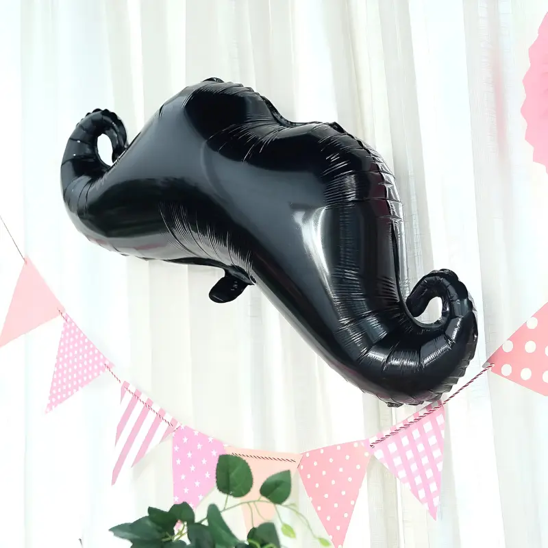 Large Mustache Shape Foil Balloon for Birthday, Wedding, Graduation & Father’s Day & Man Theme Party Decor- (Pack of 1 Pcs)