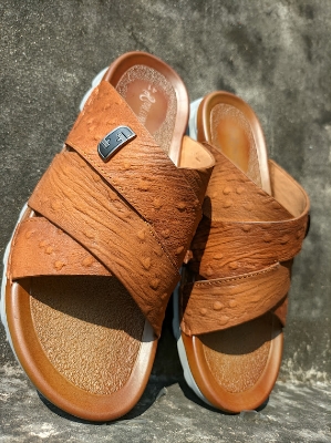 Picture of Hand made 100% original leather sendel for men