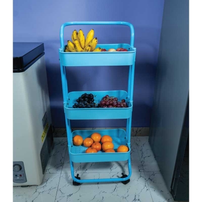 Picture of 3 LAYER MULTIPURPOSE TROLLEY RACK