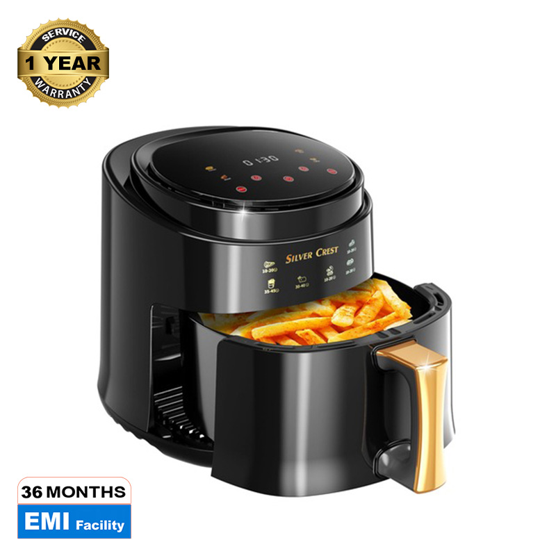 Picture of Silver Crest Extra large Capacity Digital Touch Panel Air Fryer-8 Ltr