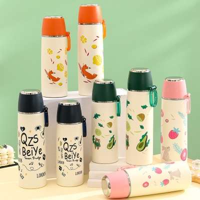 Picture of Stainless Steel Double Wall Vacuum Thermal Flask Bottle for Gym & Office