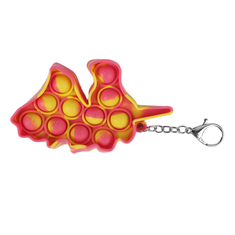 Picture of Rainbow Unicorn Pop-It Fidget Keyring