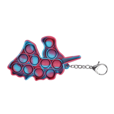Picture of Purple Unicorn Pop-It Fidget Keyring 