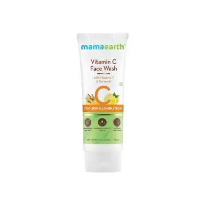 Picture of Mamaearth Vitamin C Face Wash with Vitamin C and Turmeric for Skin Illumination - 100ml