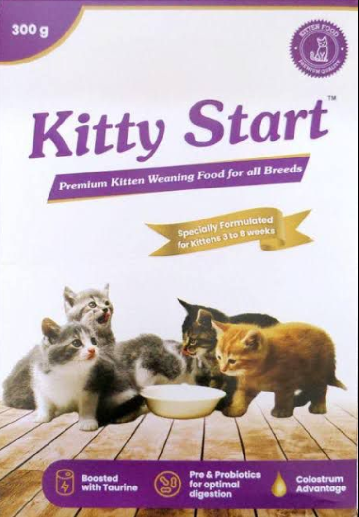 Picture of Kitty Start Cat Weaning Food for All Breeds – 300gm