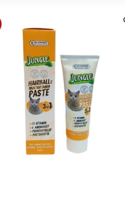 Picture of Jungle Cat Hairball & Multivitamin Paste 2 in 1 75g