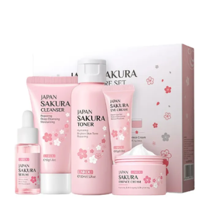 Picture of Laikou Japan Sakura Skincare face pack Set - 207 gm