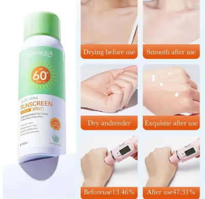 Picture of Bioaqua Aloe Vera Sunscreen Repair Spray SPF60+ Pa+++ 150ml