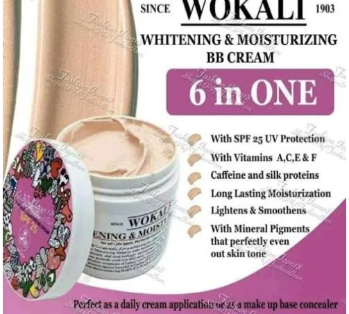 Picture of WOKALI 6 in 1 WHITENING & MOISTURE BB CREAM -SPF 25