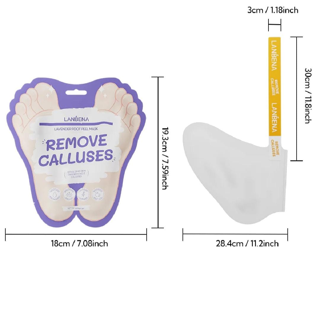 Picture of Lanbena Lavender Foot Peel Mask - 40g