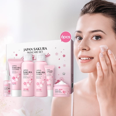 Picture of LAIKOU Japan Sakura Skin Care Set 6 pcs