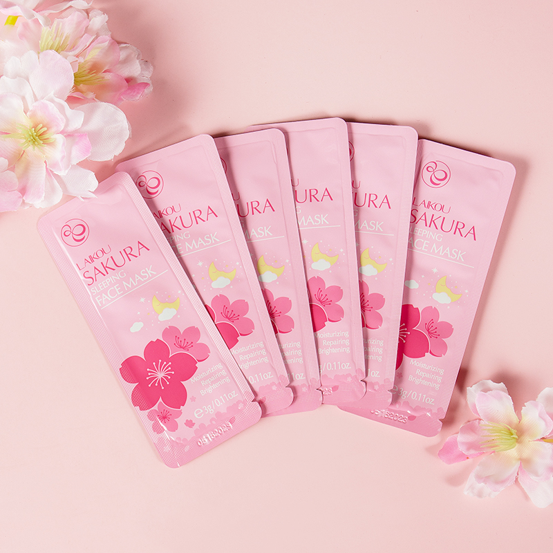 Picture of LAIKOU Sakura Sleeping Mask - 5Pcs Face Mask