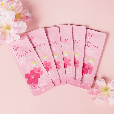 Picture of LAIKOU Sakura Sleeping Mask - 5Pcs Face Mask
