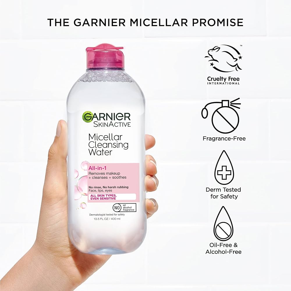 Picture of Garnier Micellar Cleansing Water All in 1 - 115ml