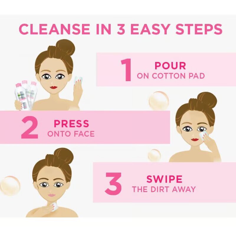 Picture of Garnier Micellar Cleansing Water All in 1 - 115ml