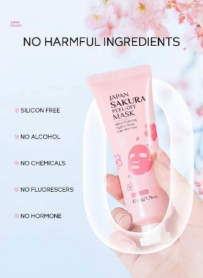 Picture of Laikou Japan Sakura Peel-off Mask 30gm