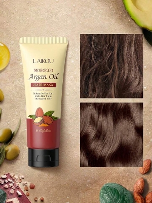 Picture of Laikou Morocco Argan Oil Hair Mask - 100g