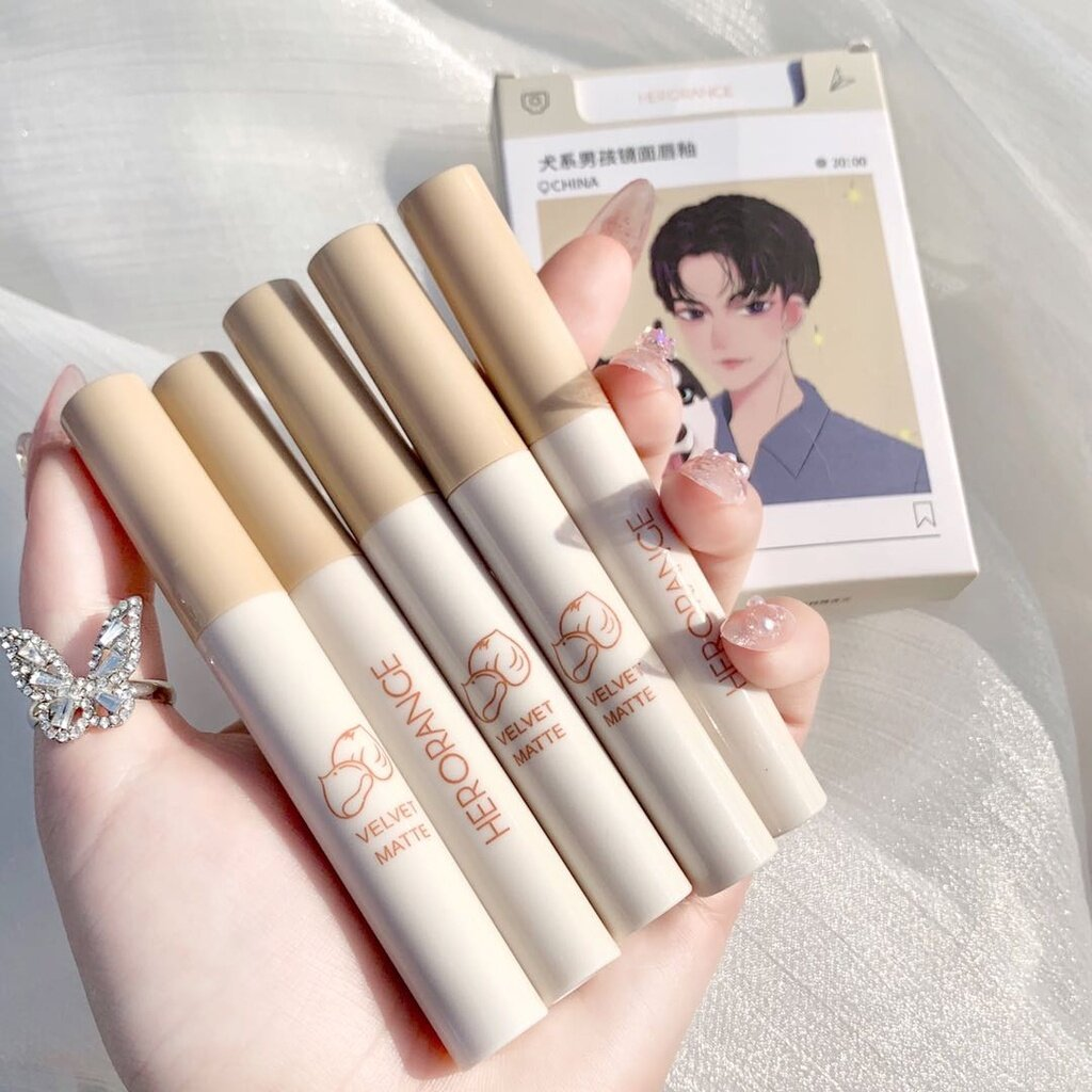 Picture of Herorange five pcs cigarette lipgloss set