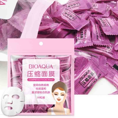 Picture of BioAqua Compressed Candy Facial Mask (50 Pcs)