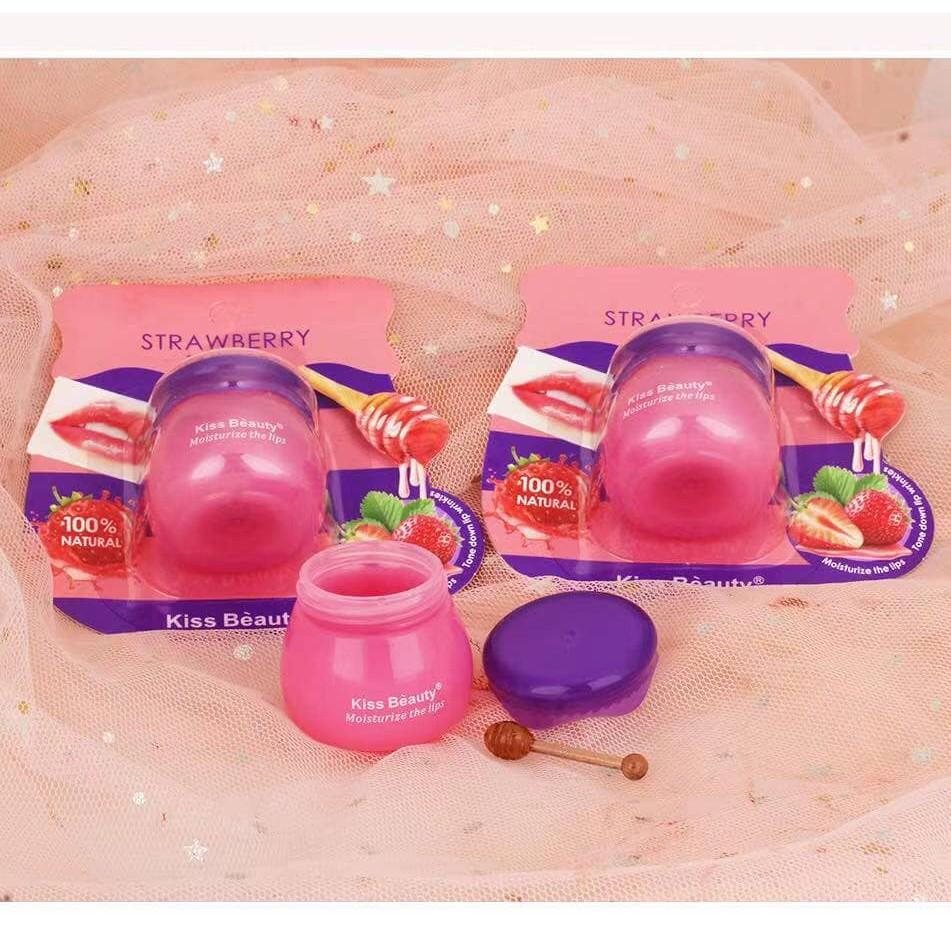 Picture of Kiss Beauty Lip Therapy - Strawberry Lip Mask