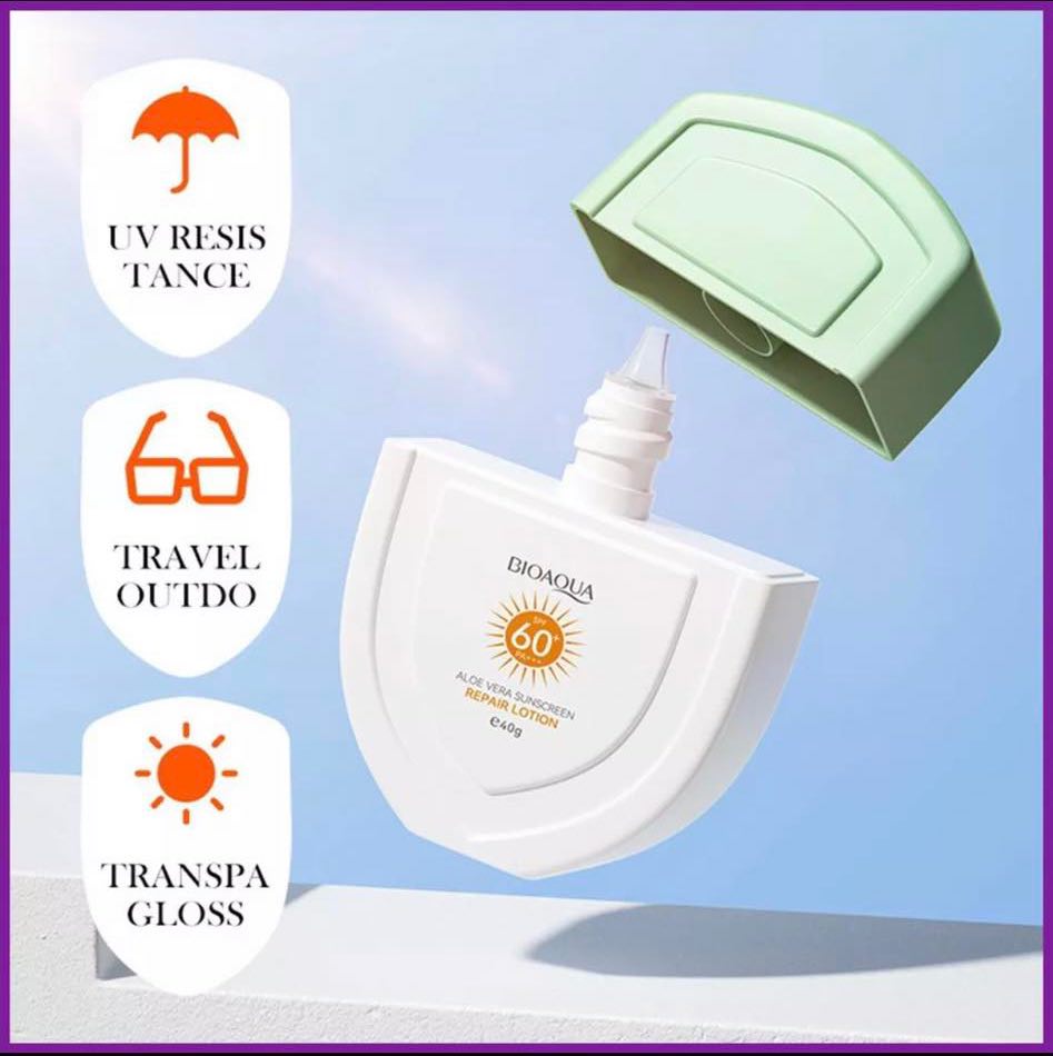 Picture of BIOAQUA Aloe Vera Sunscreen Repair Lotion SPF 60+ PA+++