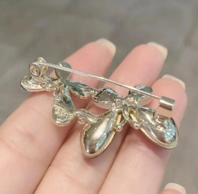 Picture of Two Butterfly Unique design Brooch Hijab safety pin for girls and women