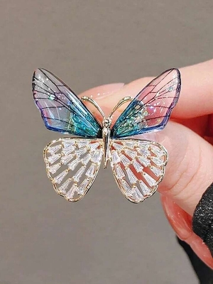 Picture of New fashionable Butterfly Brooches/hijab pin for women